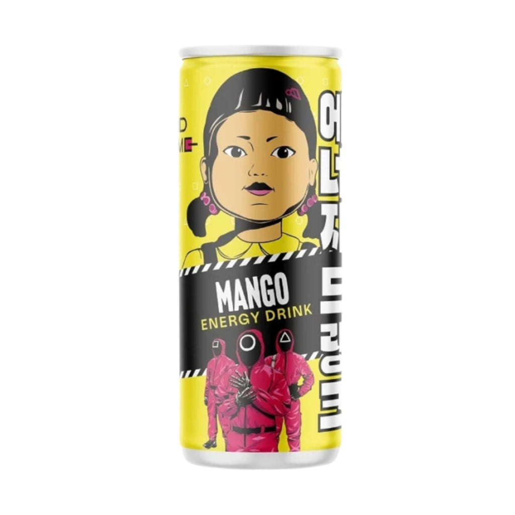 Squid Game Energy Drink Mango 250ml
