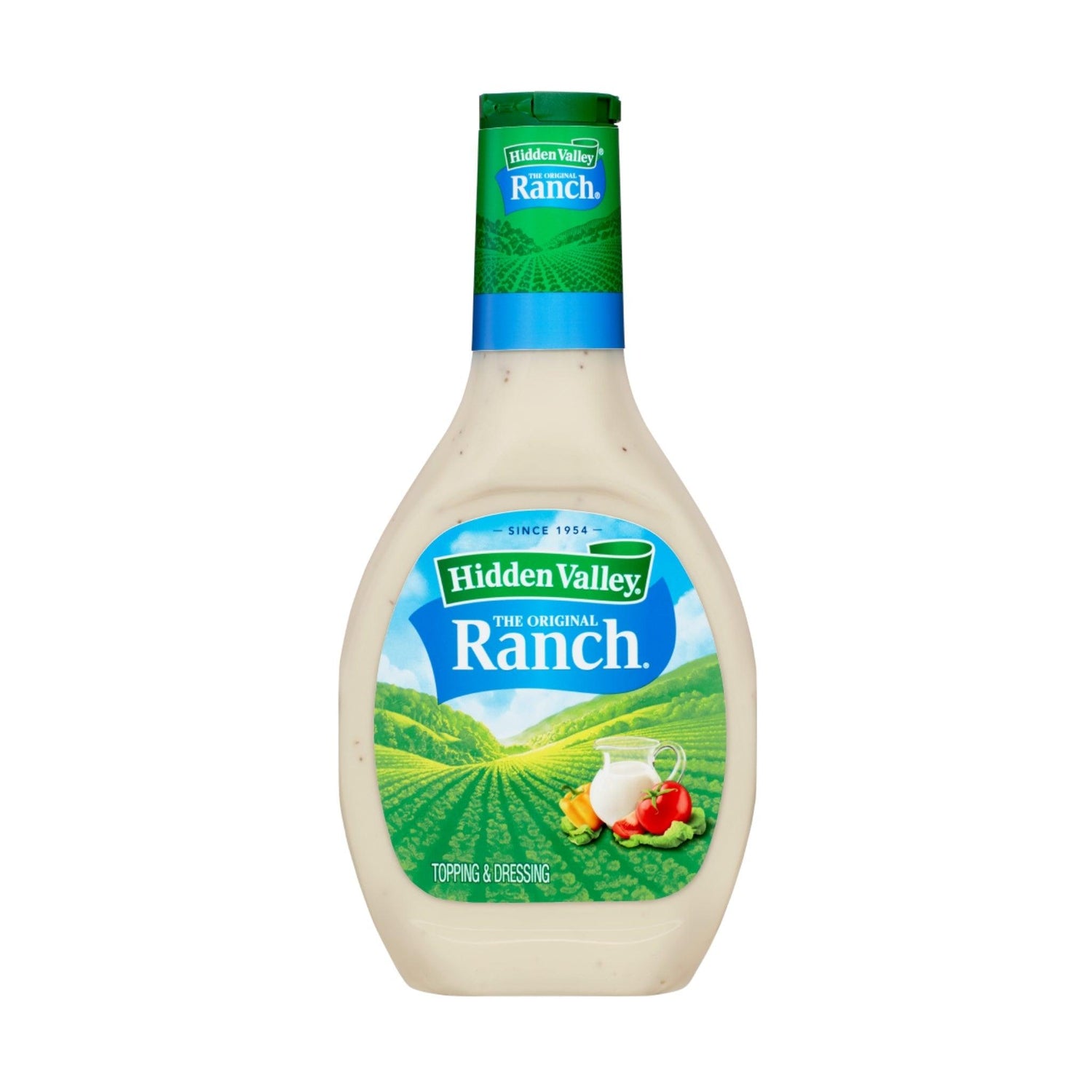 Bottle of american ranch sauce