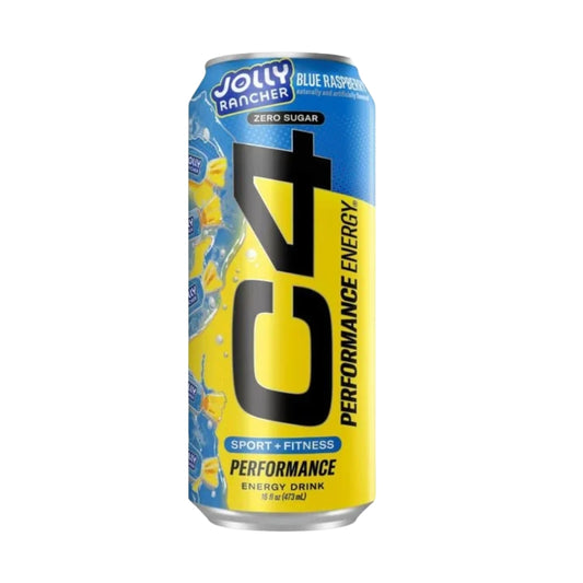 C4 Energy Drink Jolly Rancher Blue Raspberry 473ml
