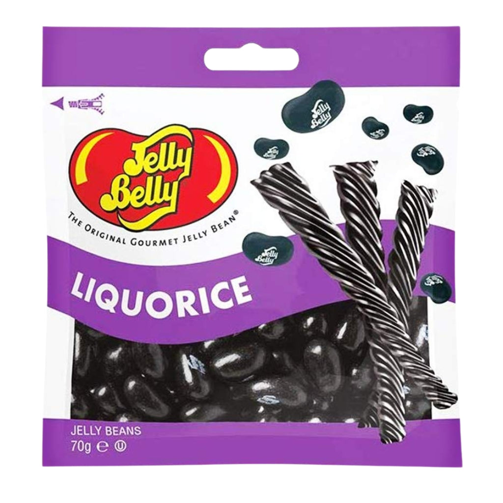 Jelly Belly Liquorice 70g Bag