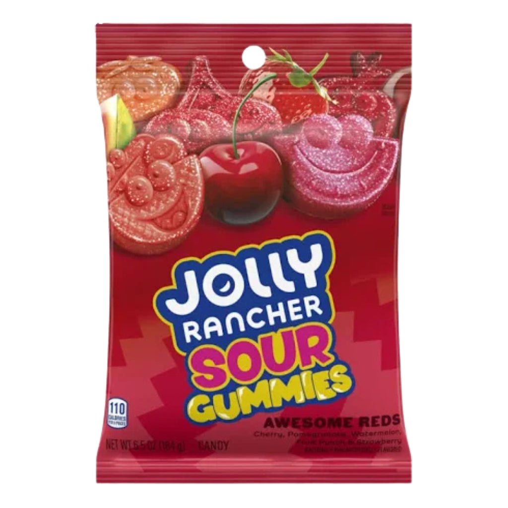 Jolly Rancher Gummies Sours Awesome Reds 184g