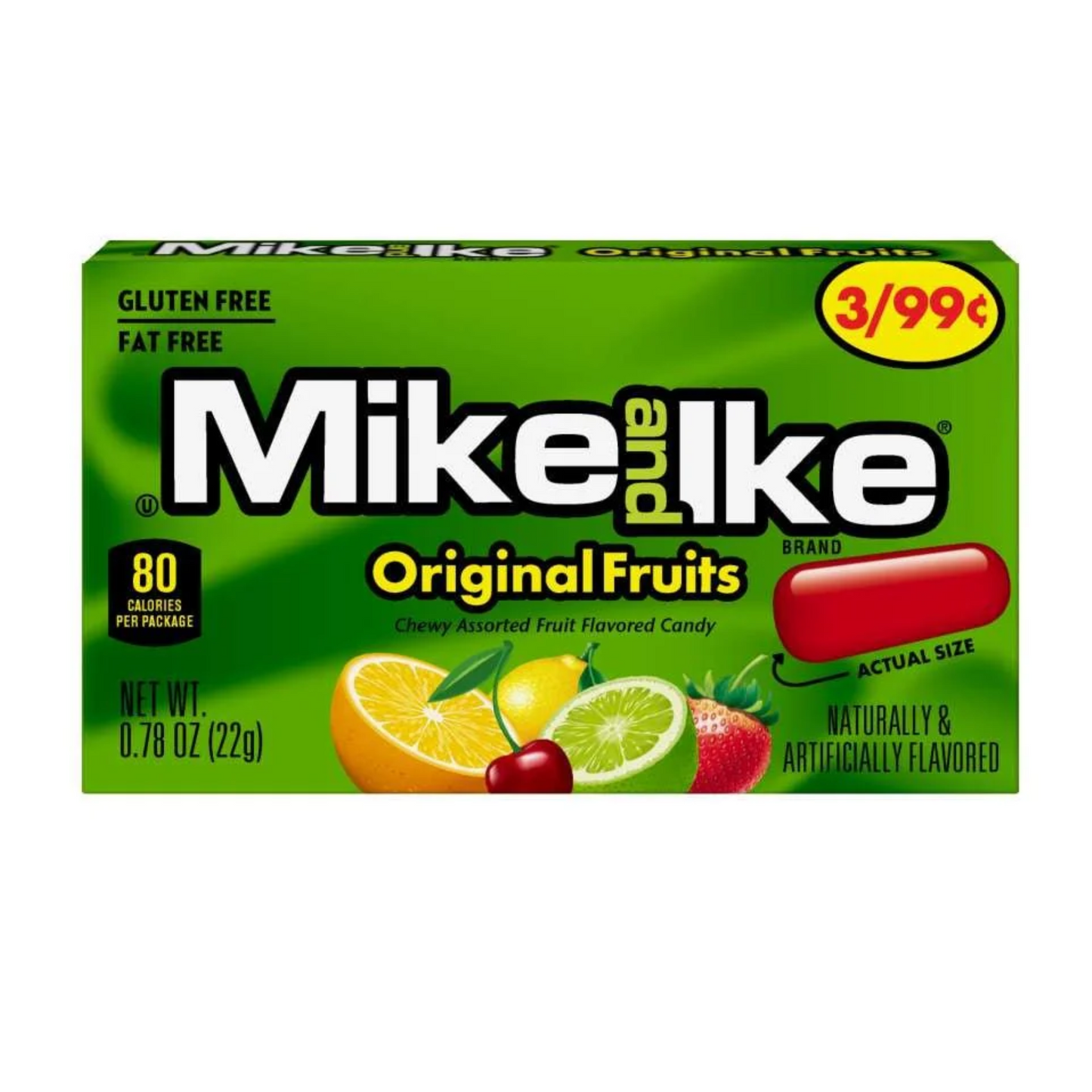 Mike and Ike Original Fruits 22g