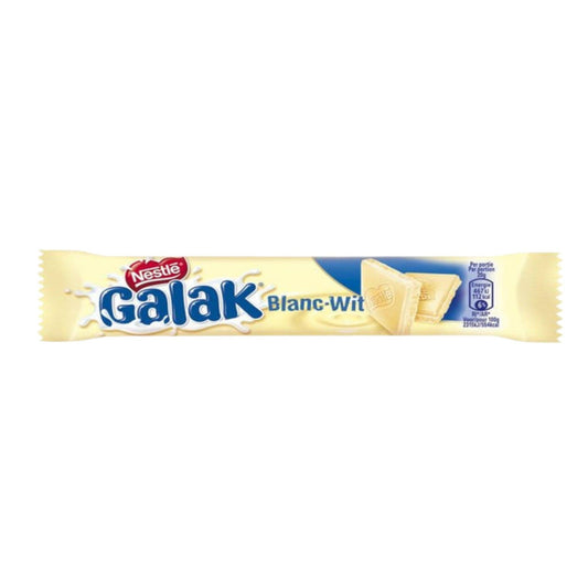 White chocolate bar galak