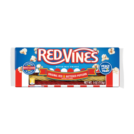 RedVines Original & Buttered Popcorn 142g