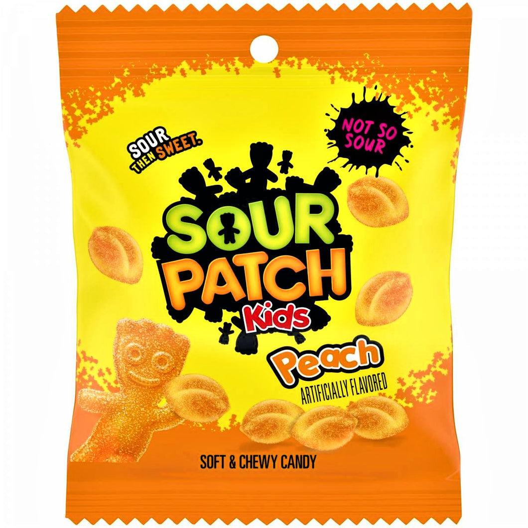 Sour Patch Kids Peach Peg Bag 102g - Gimme Goodies