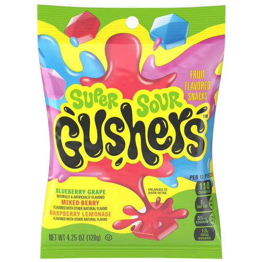 Sour Gushers Gummies