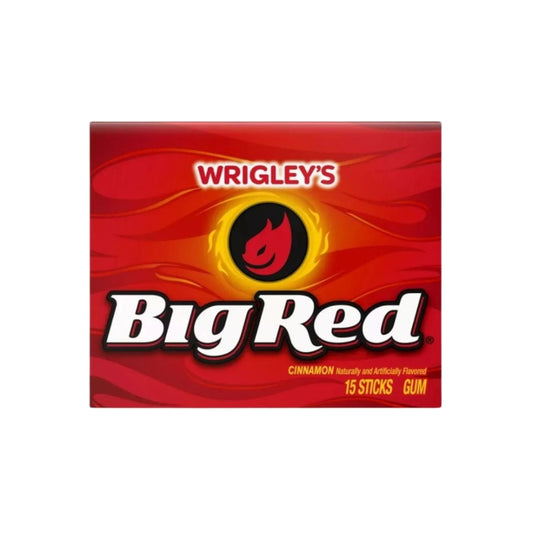 Wrigley's Big Red Cinnamon Chewing Gum Box