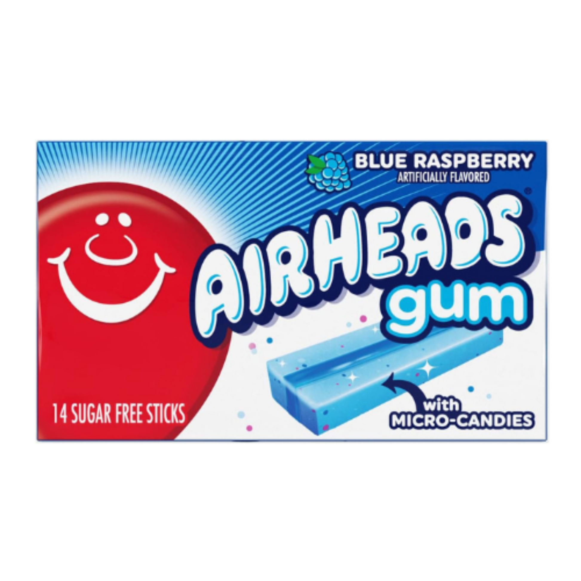 Airheads Gum Blue Raspberry