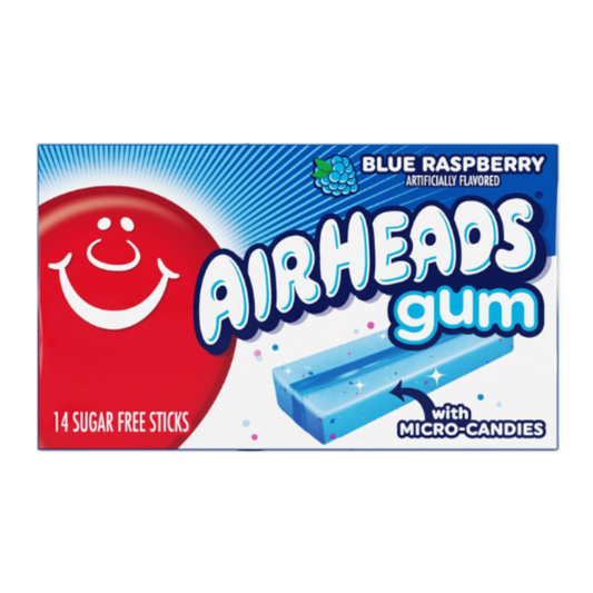 Airheads Gum Blue Raspberry