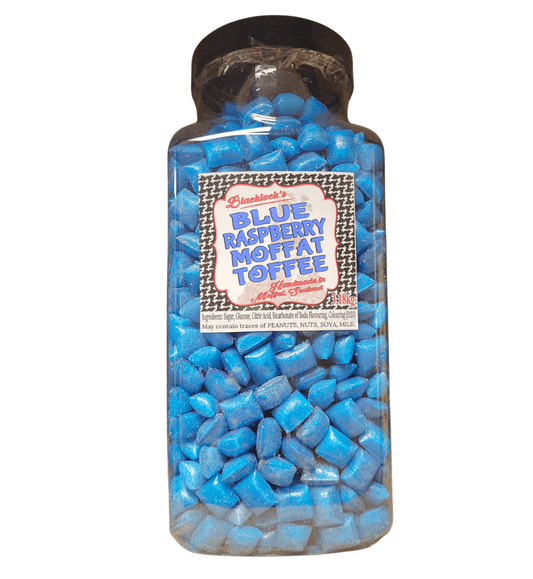 Blacklock's Blue Raspberry Moffat Toffee Scottish Traditional Sweets