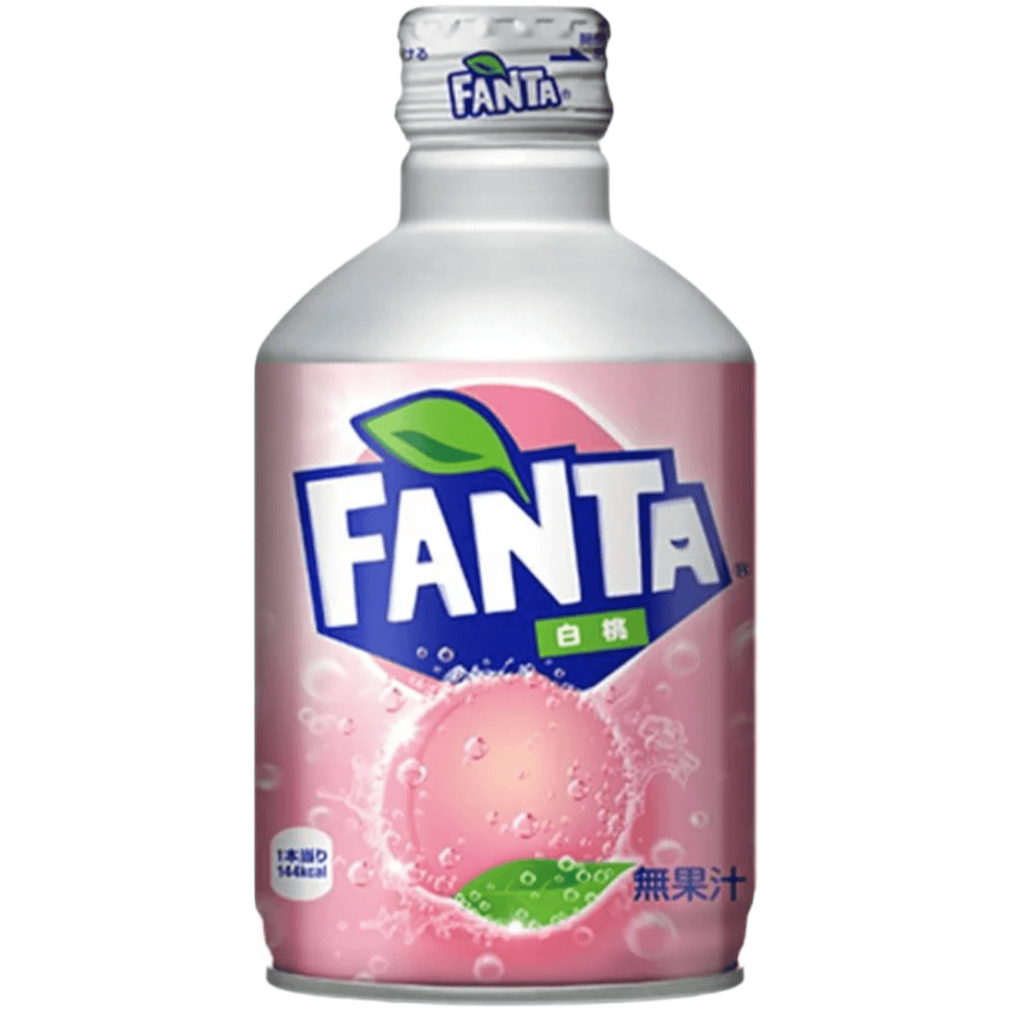 Fanta White Peach Metal Bottle 300ml (Japan)