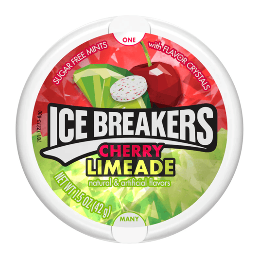 Ice Breakers Sugar-Free Mints Cherry Limeade 42g - Gimme Goodies