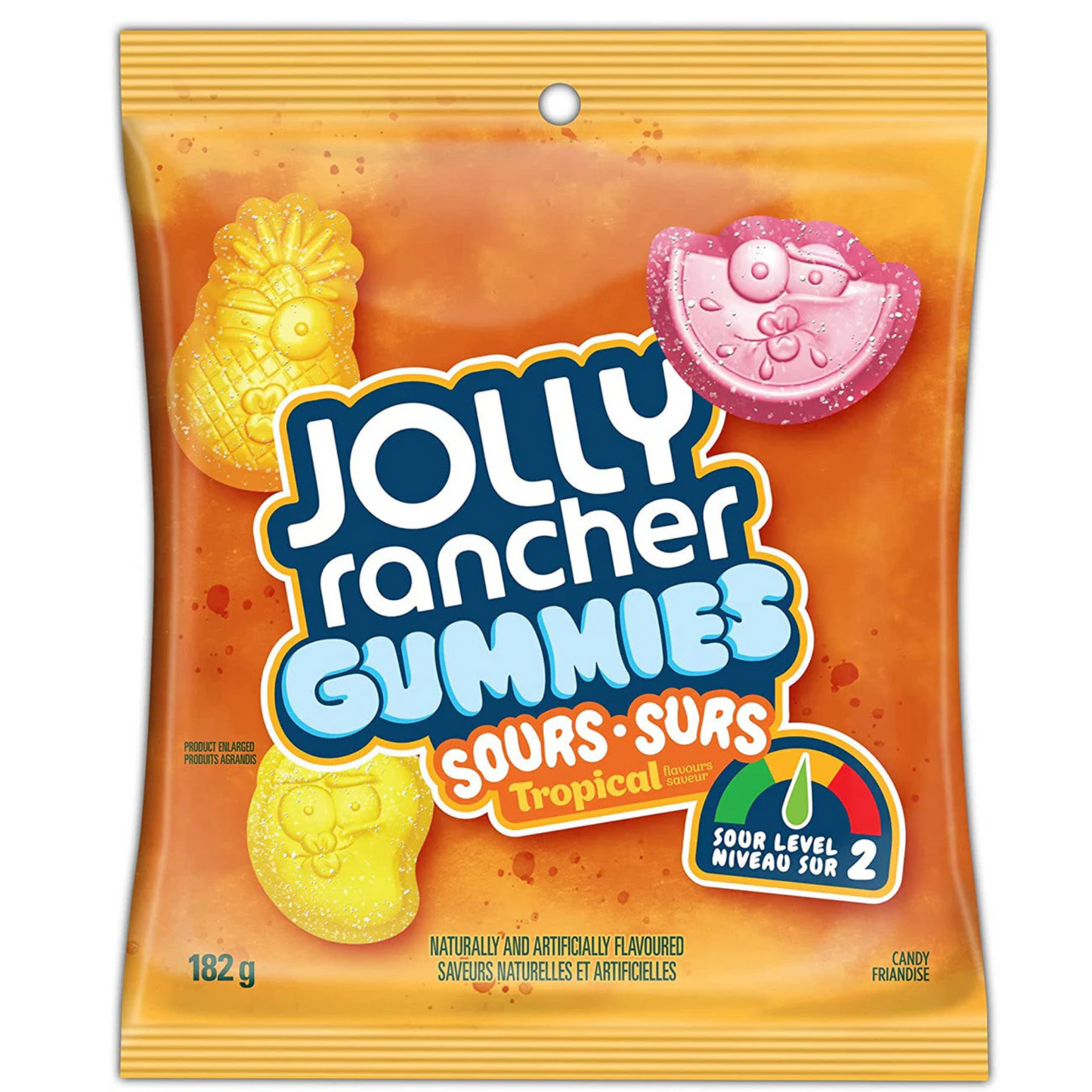 Jolly Rancher Gummies Sours Tropical (182g)