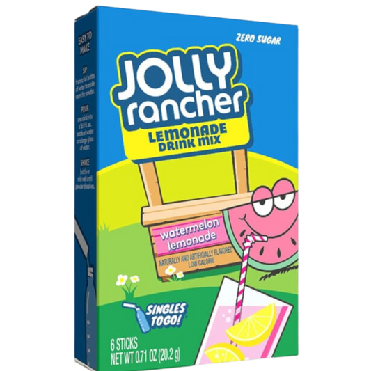 Jolly Rancher Singles To Go Watermelon Lemonade Drink Mix (20.2g)