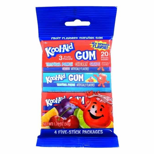 Kool Aid Gum 4 Pack 50g