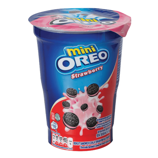 Oreo Mini Cookies Strawberry - Gimme Goodies