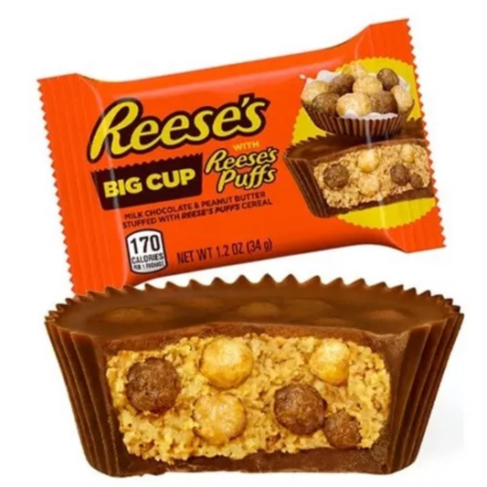 Reese's Big Cup with Reese's Puffs 34g