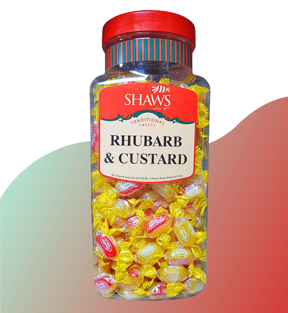 Shaws Rhubarb & Custard - Gimme Goodies