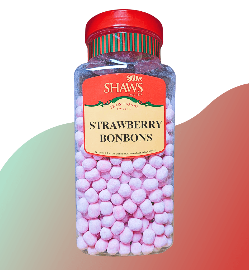 Shaws Strawberry Bonbons - Gimme Goodies