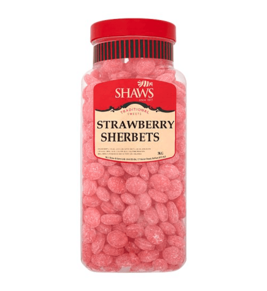 Shaws Strawberry Sherbets - Gimme Goodies