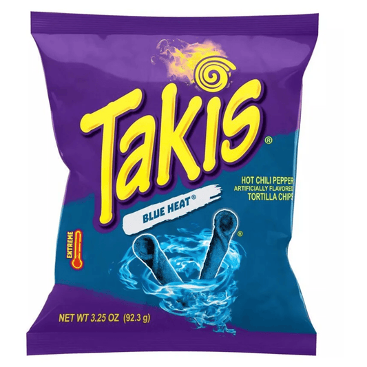 Blue Takis Spicy Crisps