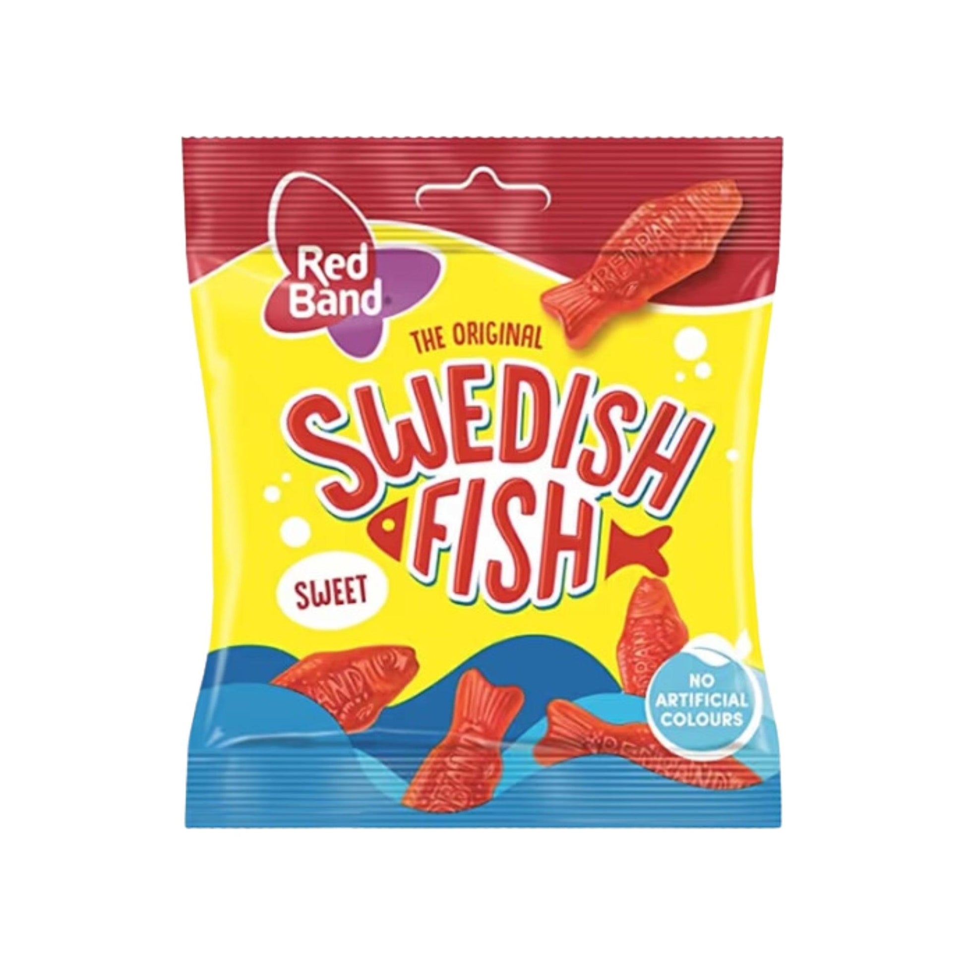 Red Band Swedish Fish 100grs - Gimme Goodies