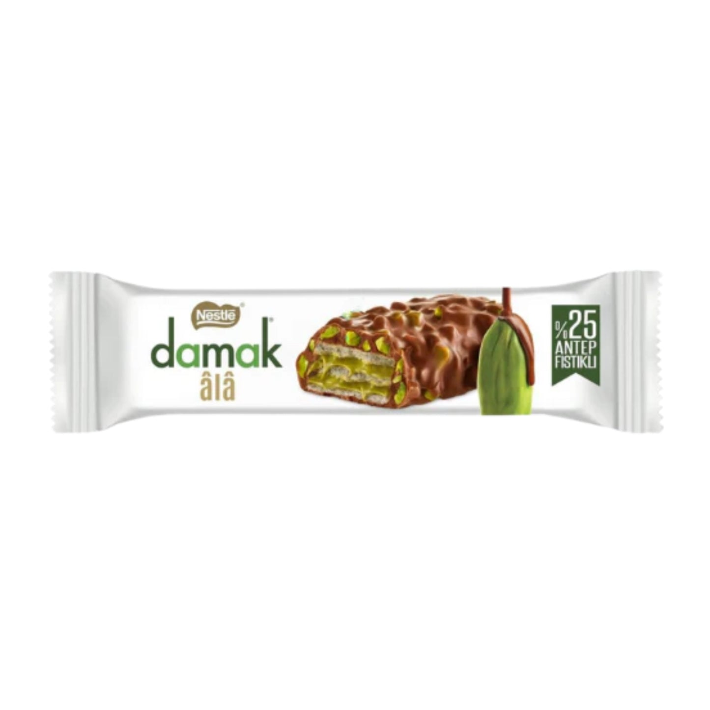 Nestle Damak Ala Chocolate Wafer with Pistachio 30g - Gimme Goodies